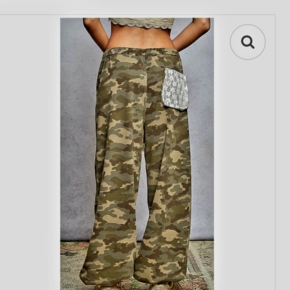 POL Camouflage Patchwork Joggers - image 3